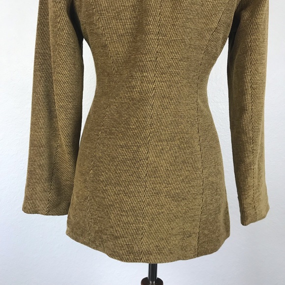 Halston Lifestyle Cotton Blend Lined Blazer JKT96 - Picture 6 of 8